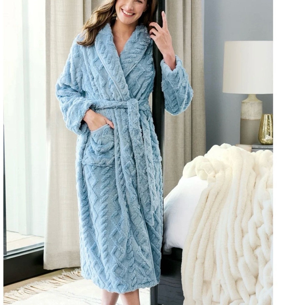 Soft Surroundings Textured Most Wonderful Robe